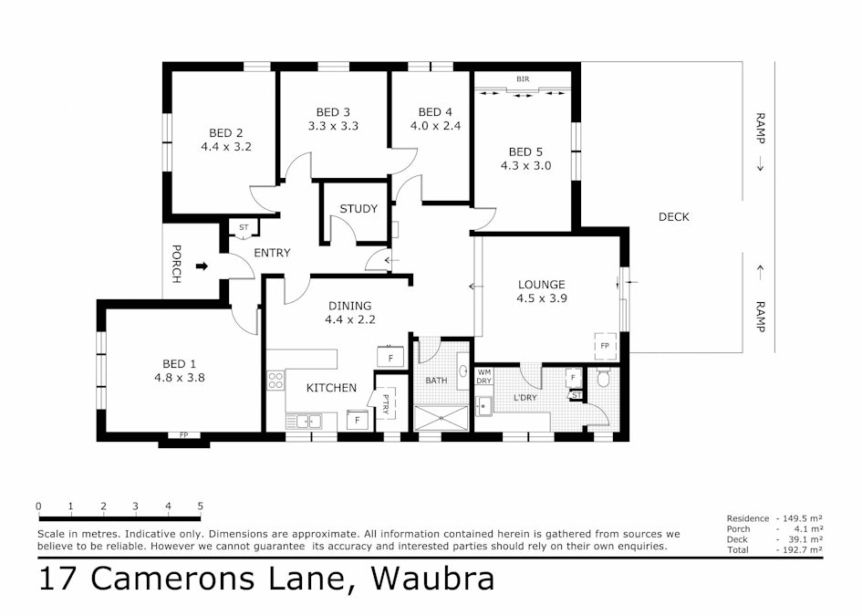 17 Camerons Lane, Waubra, VIC, 3352 - Floorplan 1