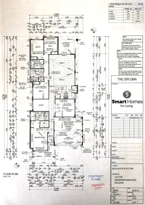 29  Sandringham Road, Baldivis, WA, 6171 - Floorplan 1