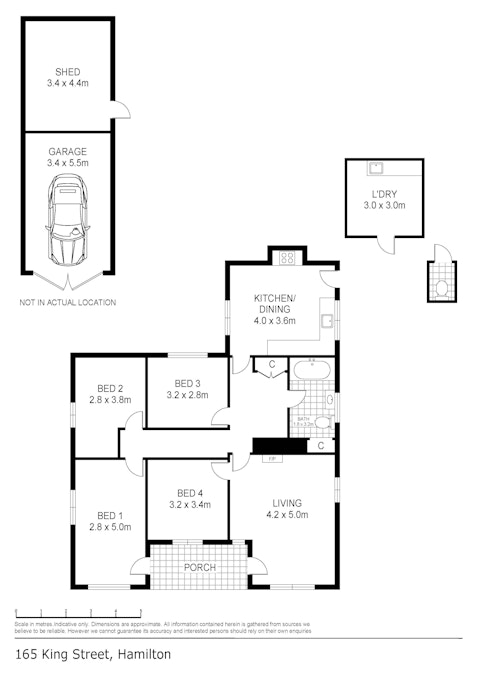 165  King Street, Hamilton, VIC, 3300 - Floorplan 1