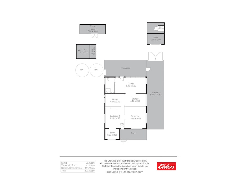 5 Sydney Street, Spalding, SA, 5454 - Floorplan 1