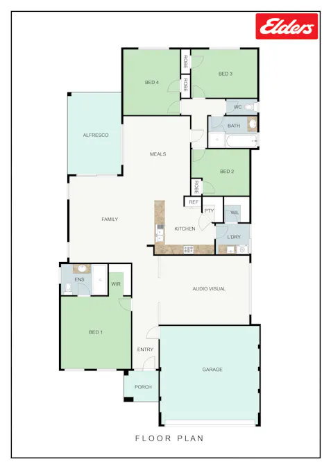 6 Ascent Fairway, Baldivis, WA, 6171 - Floorplan 1