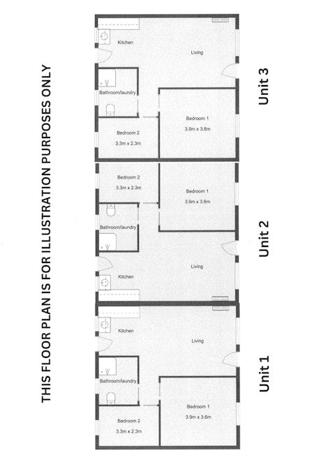 1-3/204 Smith Street, Naracoorte, SA, 5271 - Floorplan 1