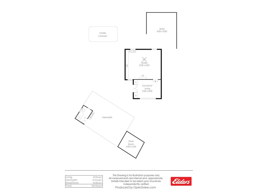 2730 Templeton Road, Everard Central, SA, 5461 - Floorplan 1