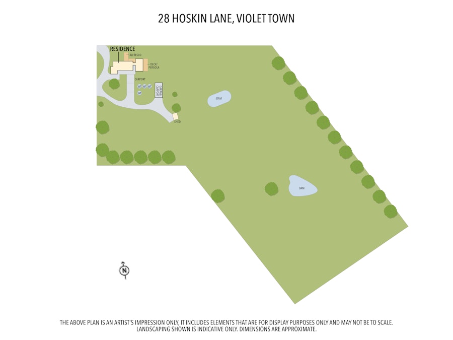 28 Hoskin Lane, Violet Town, VIC, 3669 - Floorplan 2