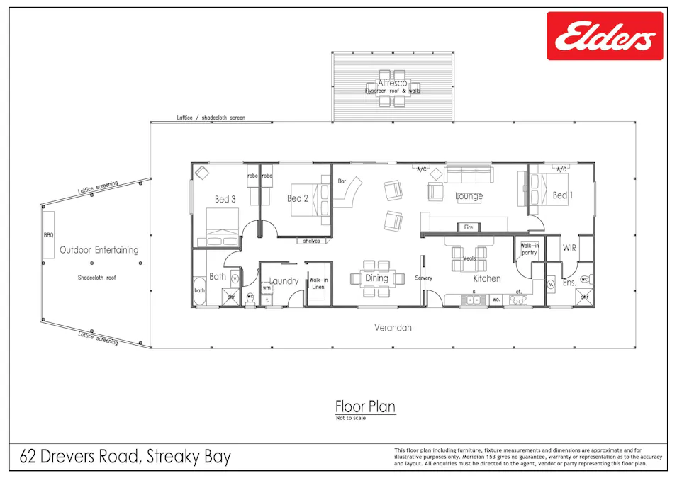 62 Drevers Road, Streaky Bay, SA, 5680 - Floorplan 2