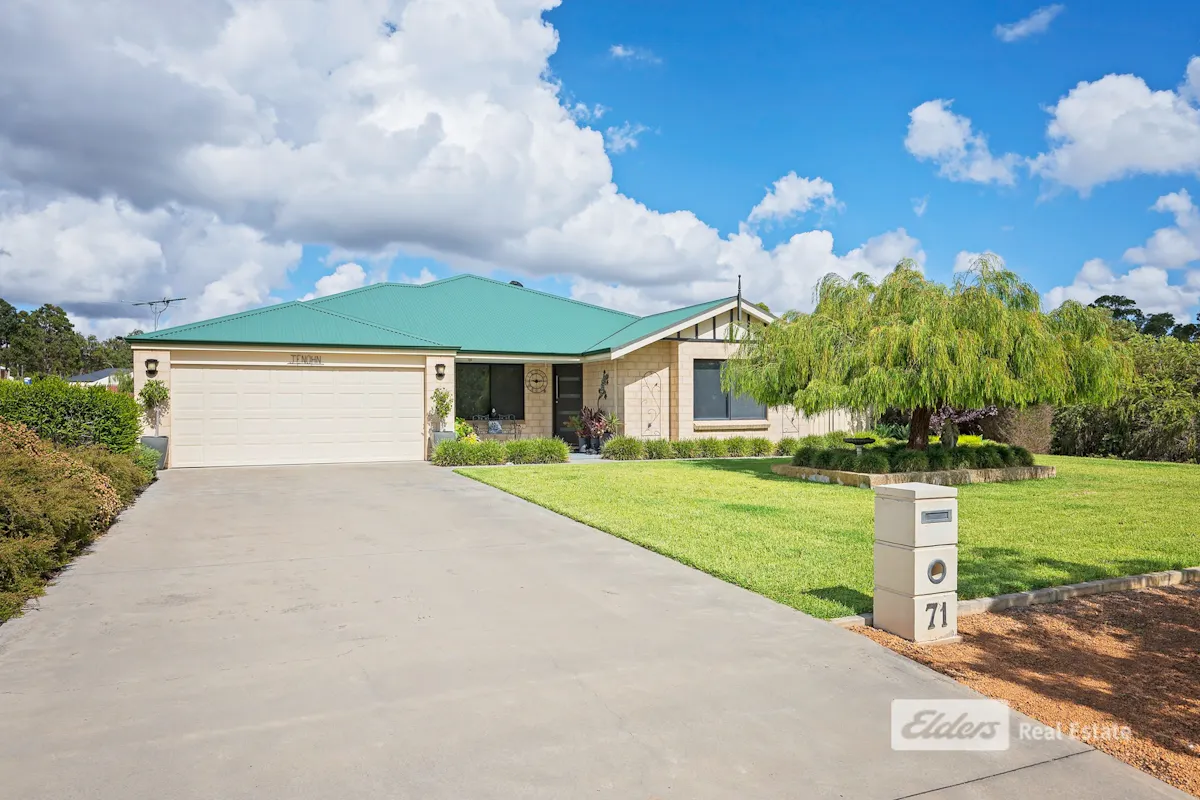 Image showcasing 71 Leschenaultia Circle, Donnybrook, WA, 6239 – Sold | Elders Real Estate