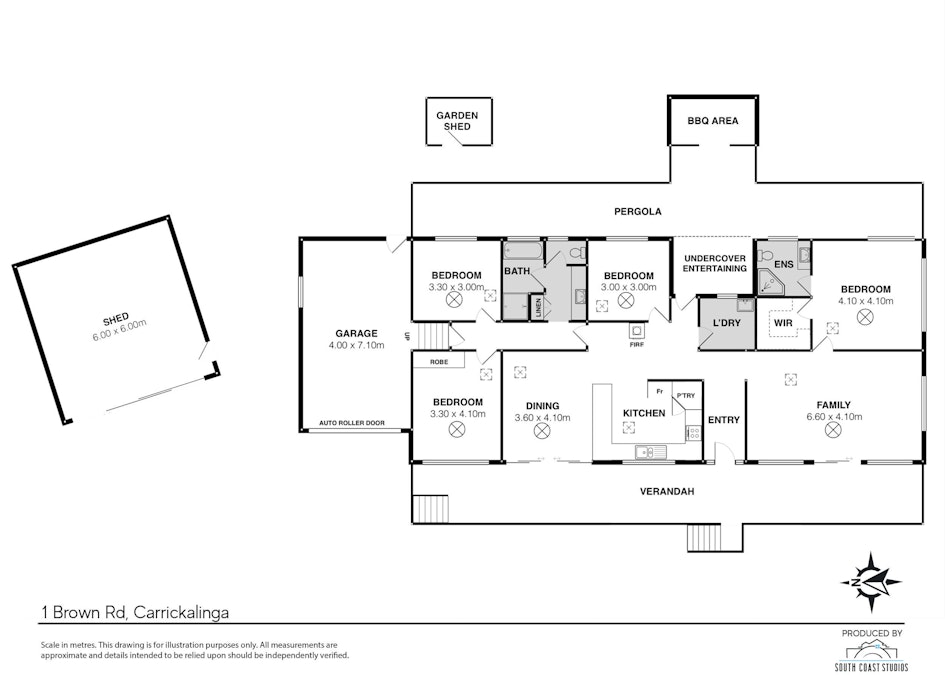 1 Brown Road, Carrickalinga, SA, 5204 - Floorplan 1