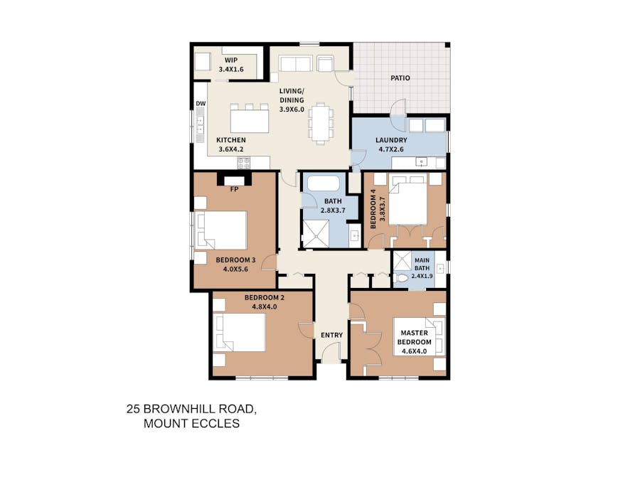 25 Brownhill Road, Mount Eccles, VIC, 3953 - Floorplan 1