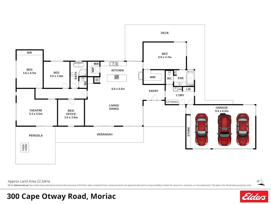 300 Cape Otway Road, Moriac, VIC, 3240 - Floorplan 1