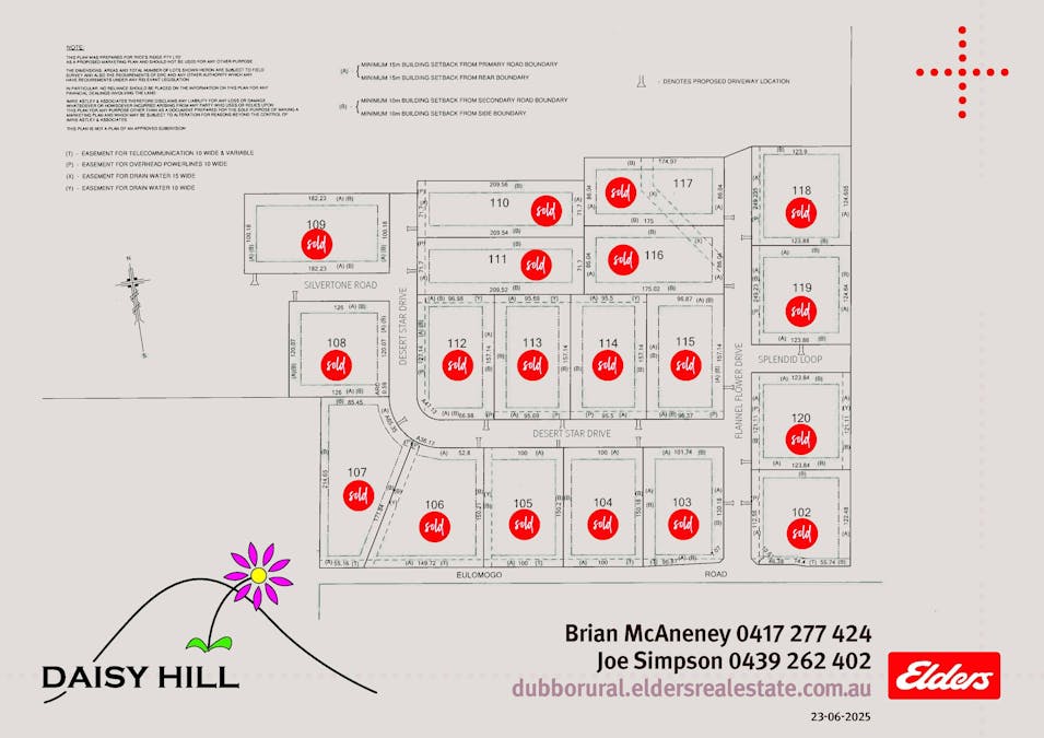 Daisy Hill Estate, Eulomogo Road, Dubbo, NSW, 2830 - Floorplan 2