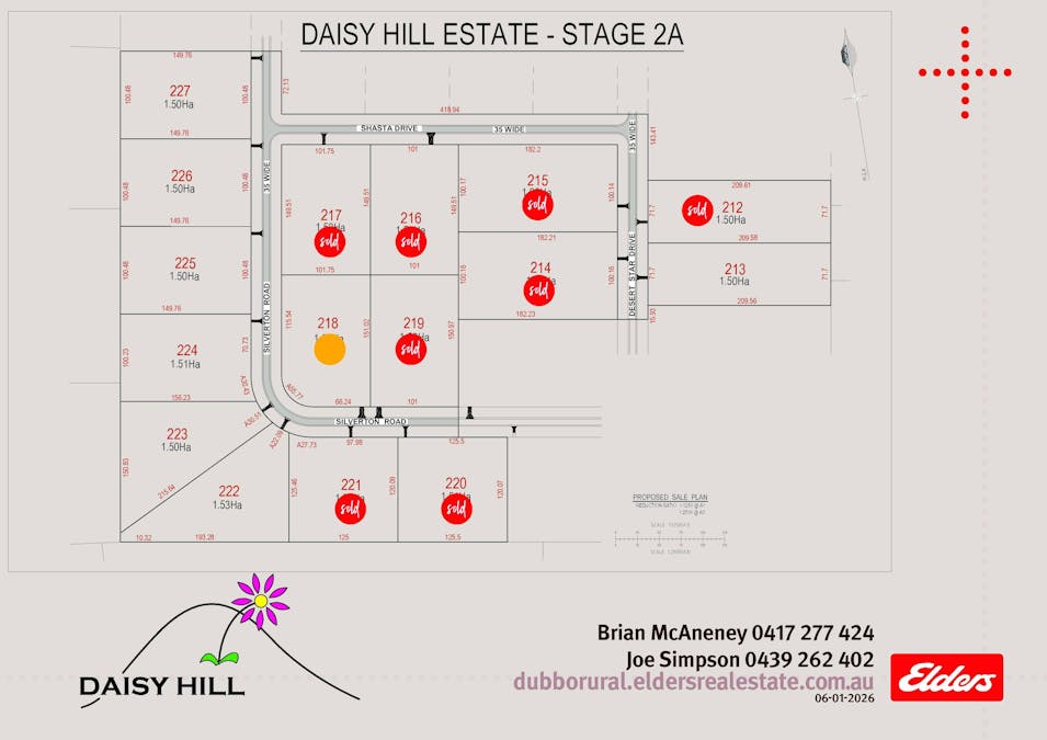 Daisy Hill Estate, Eulomogo Road, Dubbo, NSW, 2830 - Floorplan 2