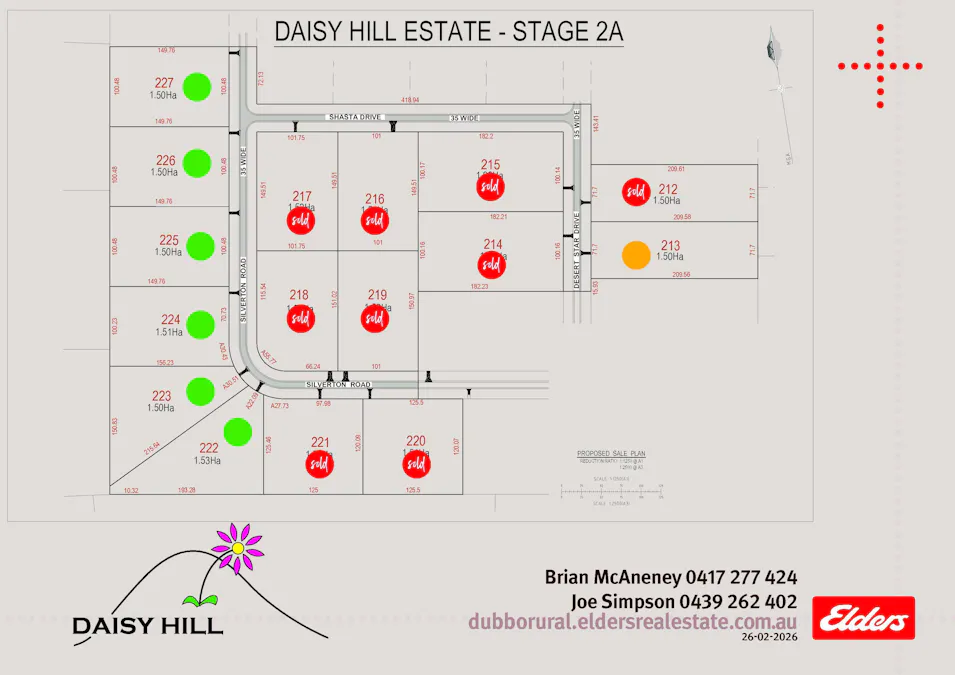 Daisy Hill Estate, Eulomogo Road, Dubbo, NSW, 2830 - Floorplan 2