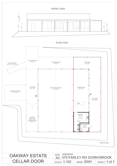 575 Farley Road, Paynedale, WA, 6239 - Floorplan 1