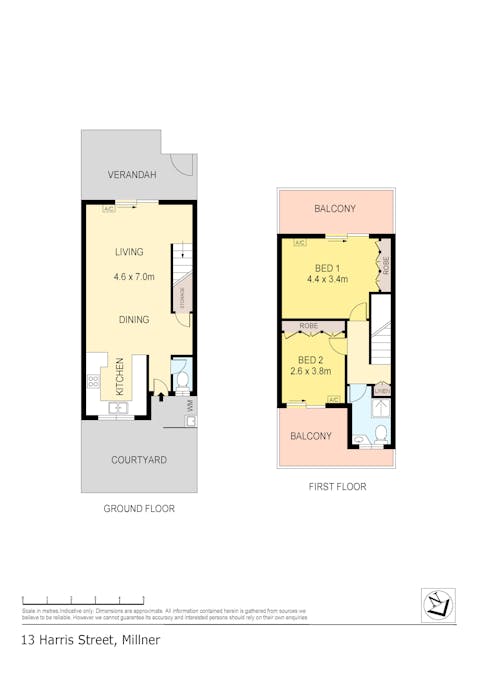 11/13 Harris Street, Millner, NT, 0810 - Floorplan 1