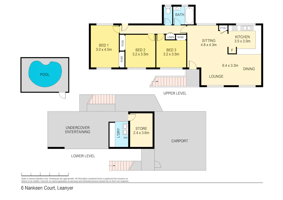 6 Nankeen Court, Leanyer, NT, 0812 - Floorplan 1