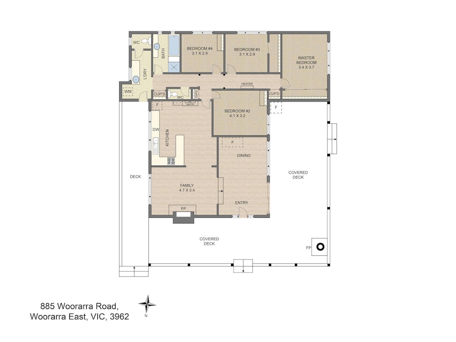 885 Woorarra Road, Toora North, VIC, 3962 - Floorplan 1