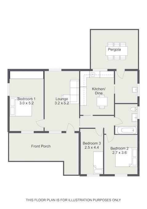 13 Corriedale Street, Naracoorte, SA, 5271 - Floorplan 1