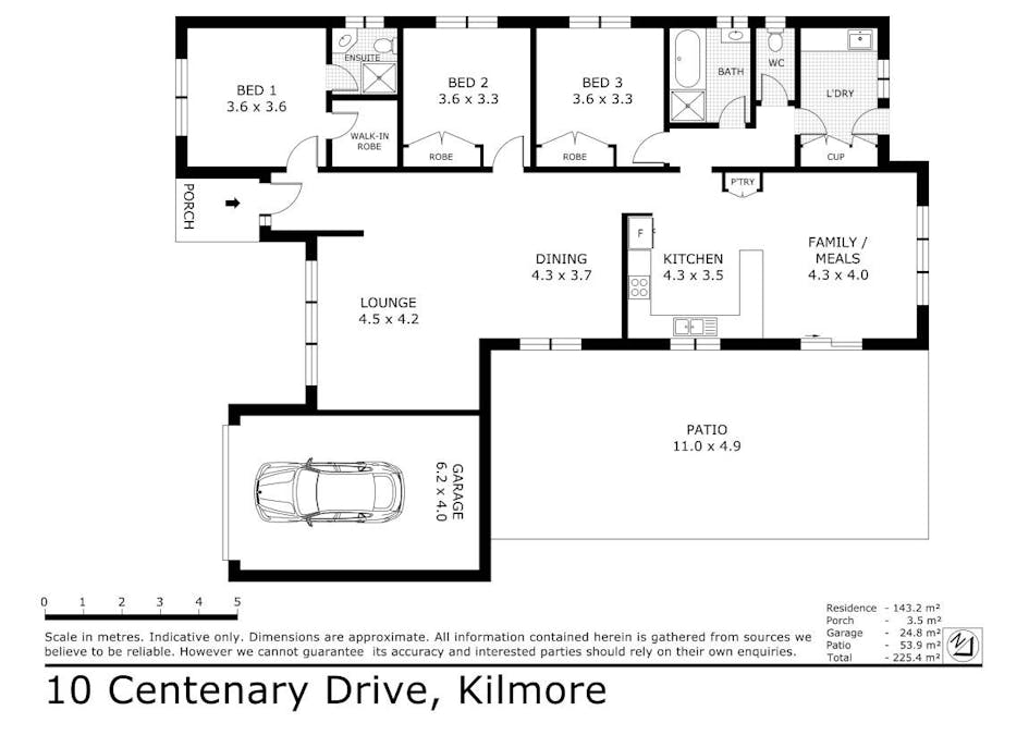 10 Centenary Drive, Kilmore, VIC, 3764 - Floorplan 1