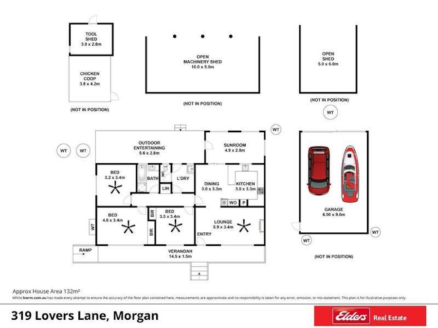 319 Lovers Lane, Morgan, SA, 5320 - Floorplan 1
