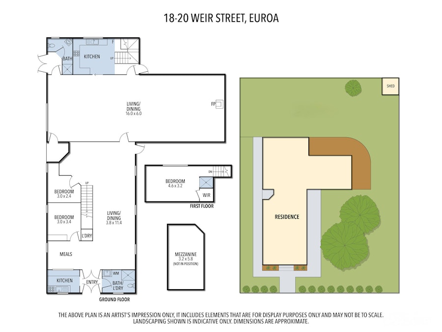 18-20 Weir Street, Euroa, VIC, 3666 - Floorplan 1