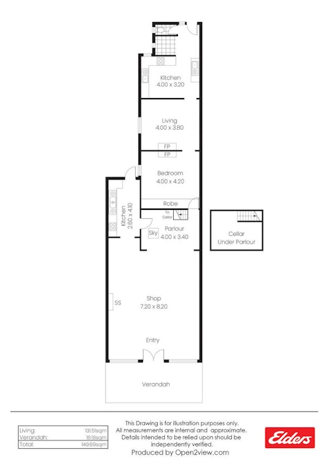 163-165 Main Street, Peterborough, SA, 5422 - Floorplan 1