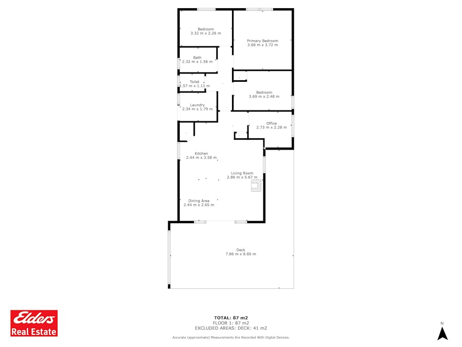 4 Leonard Crescent, Cleve, SA, 5640 - Floorplan 1