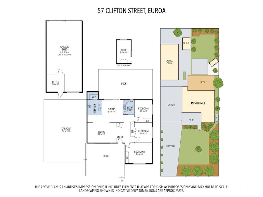 57 Clifton Street, Euroa, VIC, 3666 - Floorplan 1