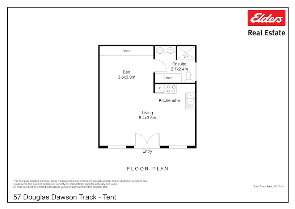 57 Douglas Dawson Track, Robe, SA, 5276 - Floorplan 2