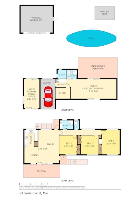 63 Byrne Circuit, Moil, NT, 0810 - Floorplan 1