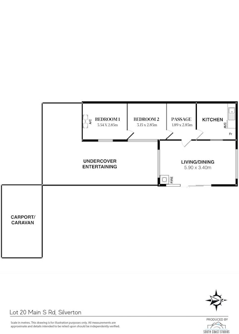 Lot 20 Main South Road, Silverton, SA, 5204 - Floorplan 1