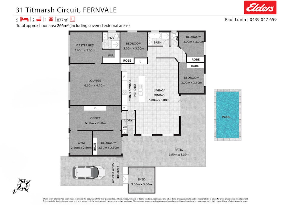 31 Titmarsh Circuit, Fernvale, QLD, 4306 - Floorplan 1
