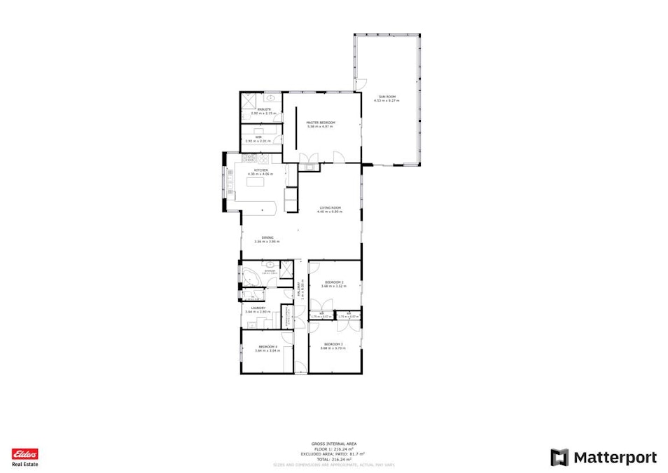 206 Timber Creek Crescent, Coondle, WA, 6566 - Floorplan 1