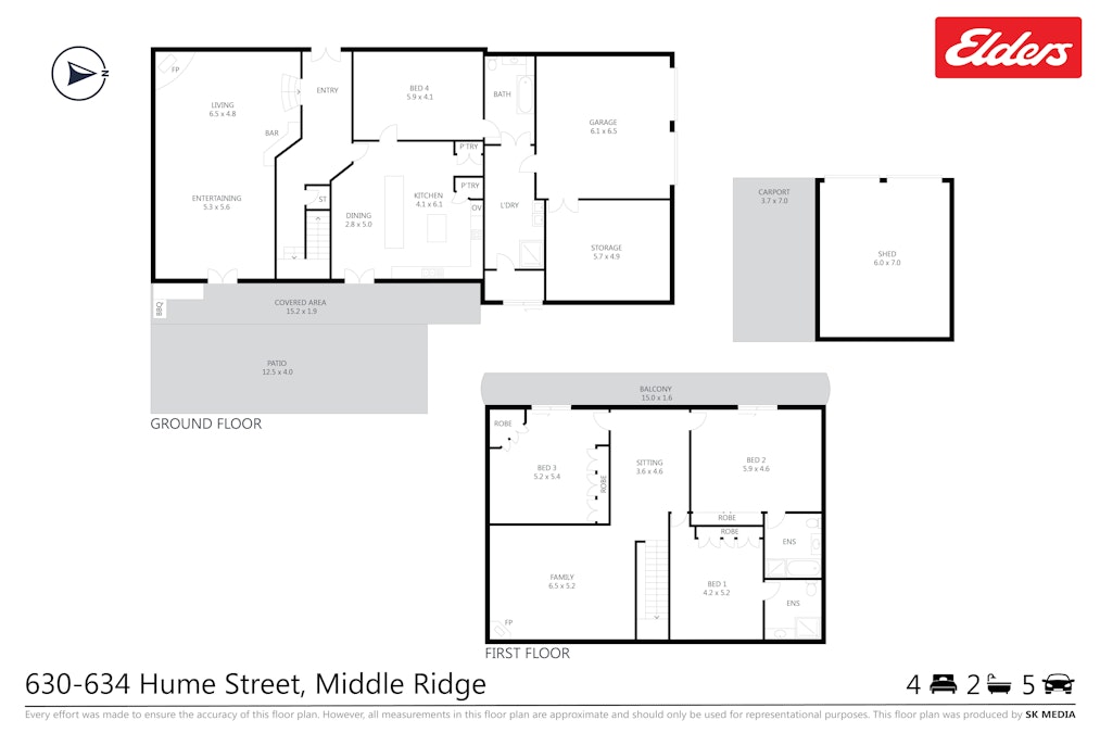 630-634 Hume Street, Middle Ridge, QLD, 4350 - Floorplan 1