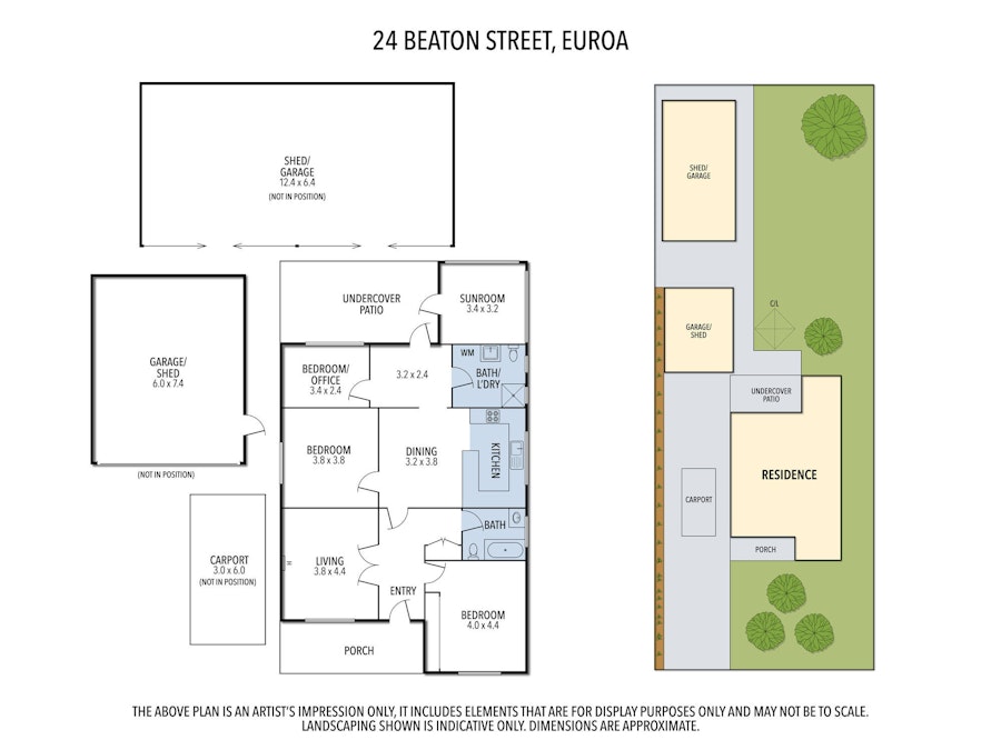24 Beaton Street, Euroa, VIC, 3666 - Floorplan 1
