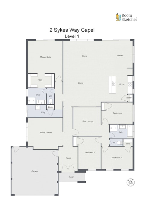 2 Sykes Way, Capel, WA, 6271 - Floorplan 1