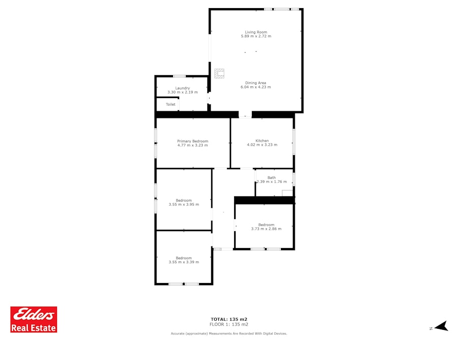 27 West Terrace, Cleve, SA, 5640 - Floorplan 1