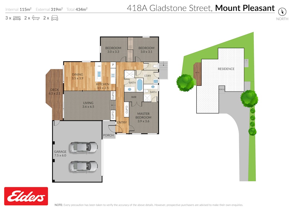 418a Gladstone Street, Mount Pleasant, VIC, 3350 - Floorplan 1