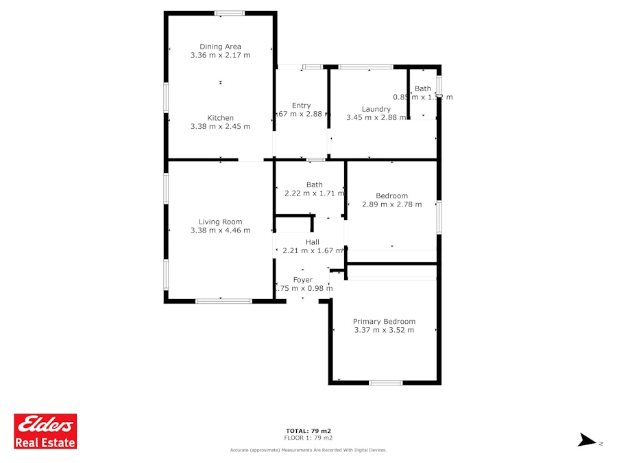 26 Third Street, Cleve, SA, 5640 - Floorplan 1