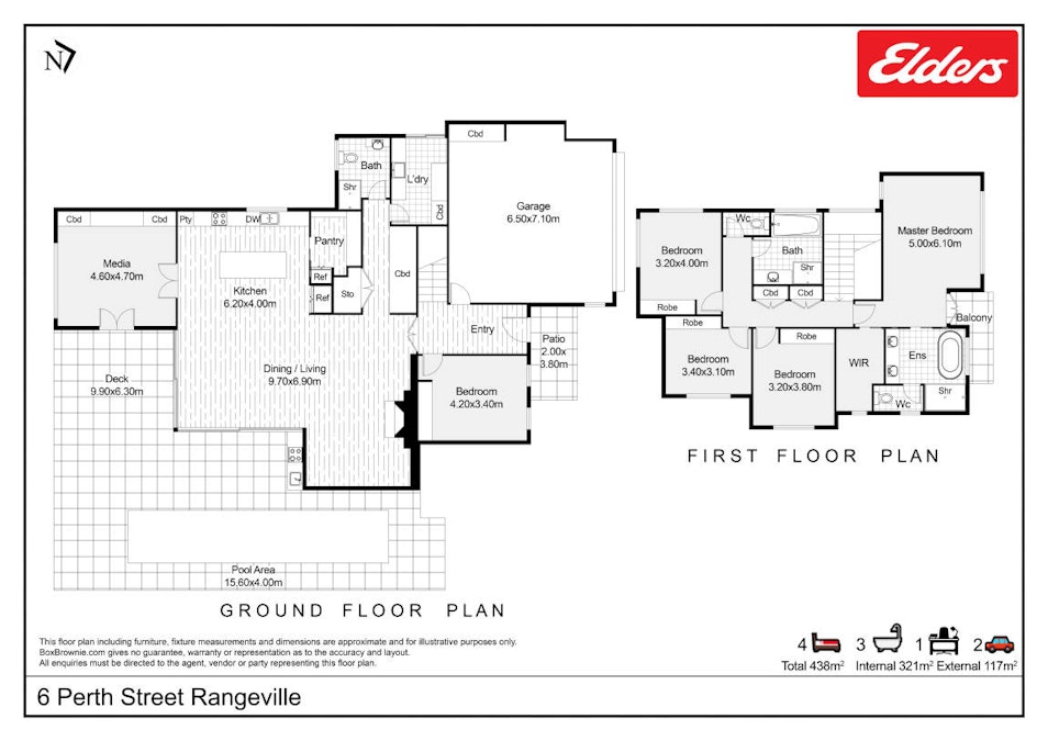 6 Perth Street, Rangeville, QLD, 4350 - Floorplan 1