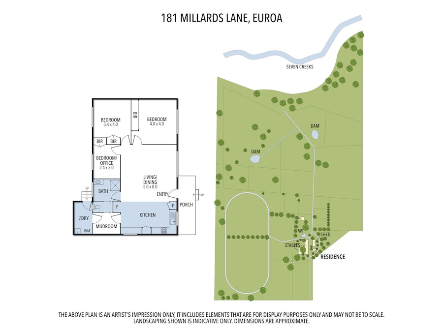181 Millards Lane, Euroa, VIC, 3666 - Floorplan 1