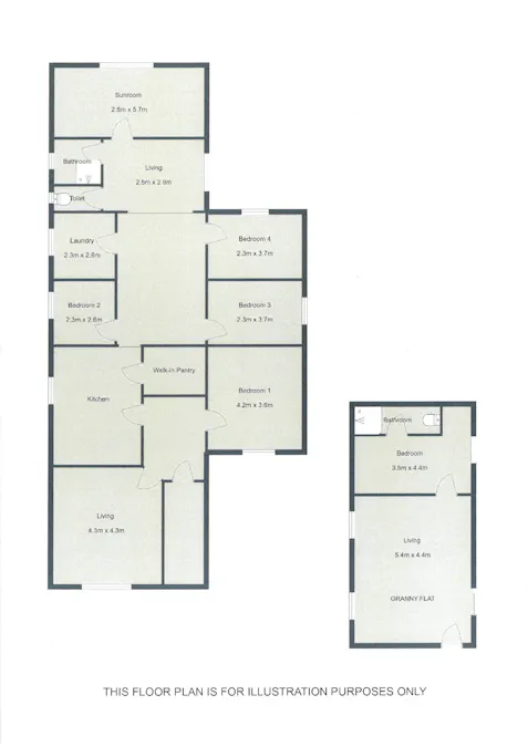 25 Elizabeth Street, Edenhope, VIC, 3318 - Floorplan 1