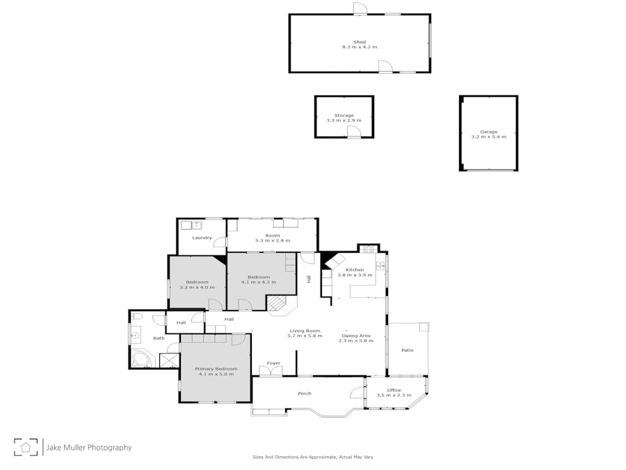 33 Peweena Road, Mil Lel, SA, 5291 - Floorplan 1