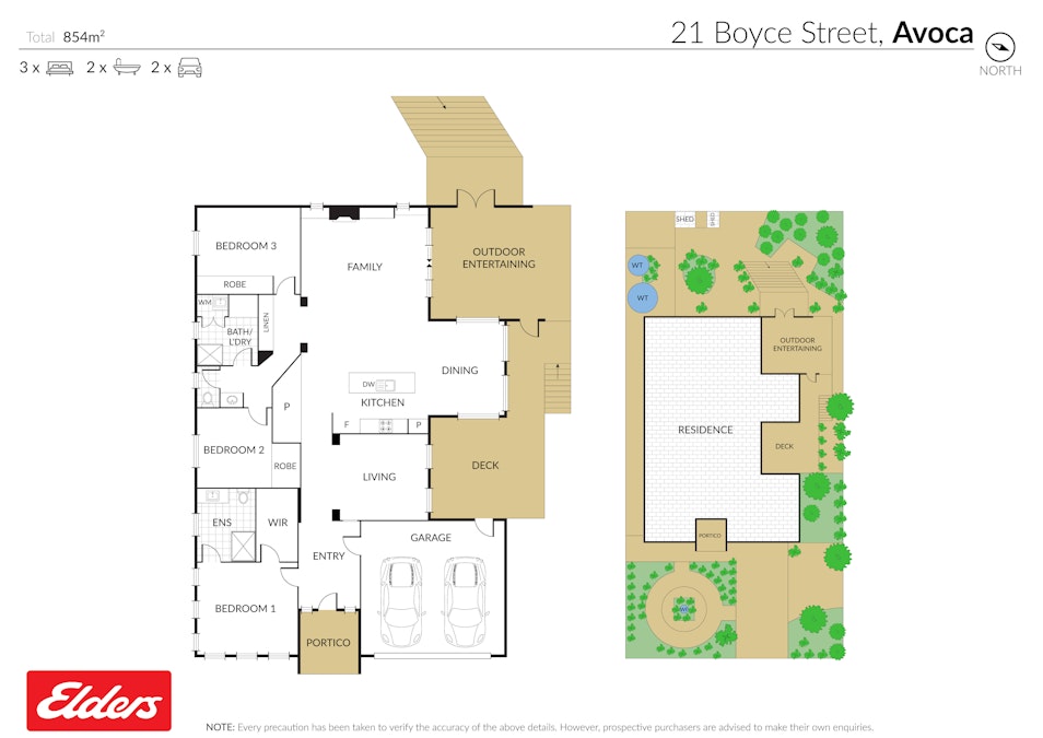 21  Boyce Street, Avoca, VIC, 3467 - Floorplan 1