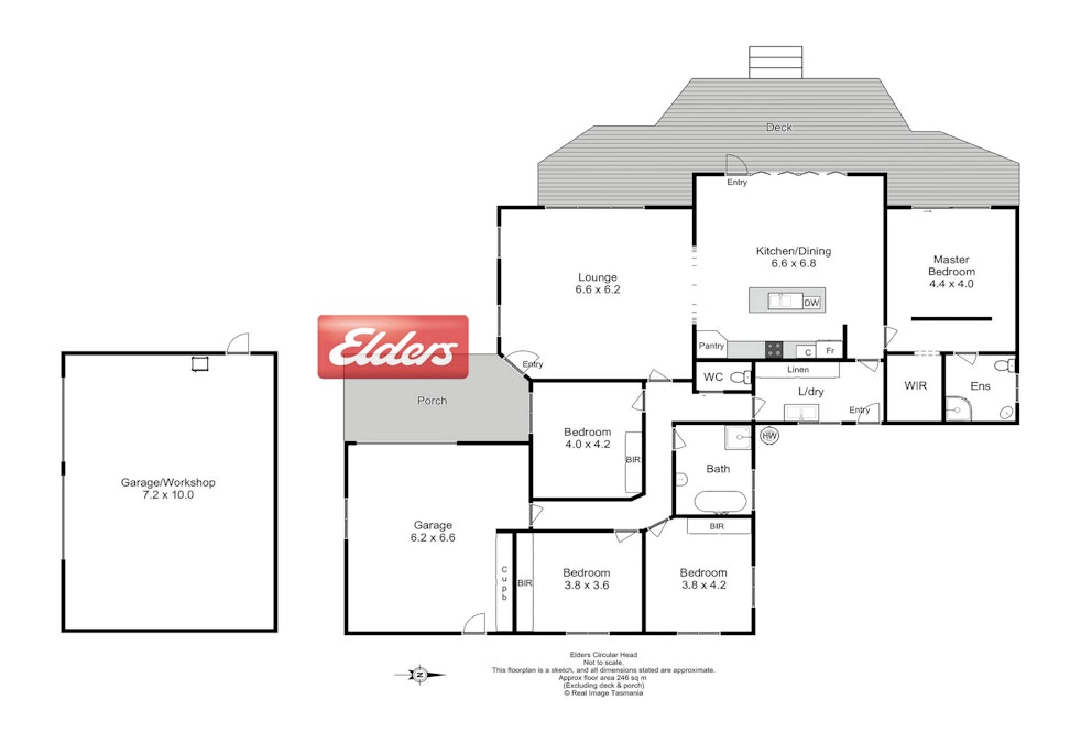 6 Rubida Drive, Scotchtown, TAS, 7330 - Floorplan 1