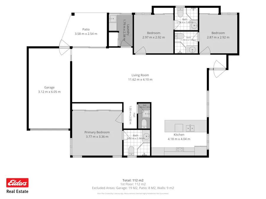 1/2 Wentworth Place, Glen Eden, QLD, 4680 - Floorplan 1