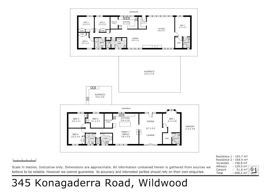 345 Konagaderra Road, Wildwood, VIC, 3429 - Floorplan 1
