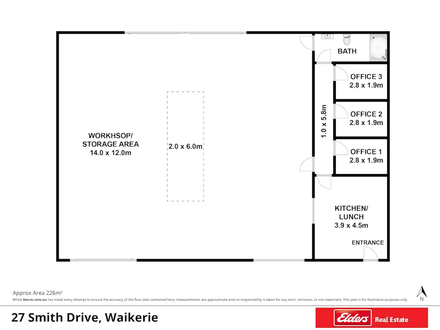 27 Smith Drive, Waikerie, SA, 5330 - Floorplan 1