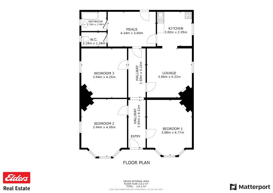 165 Wellington Street East, Northam, WA, 6401 - Floorplan 1