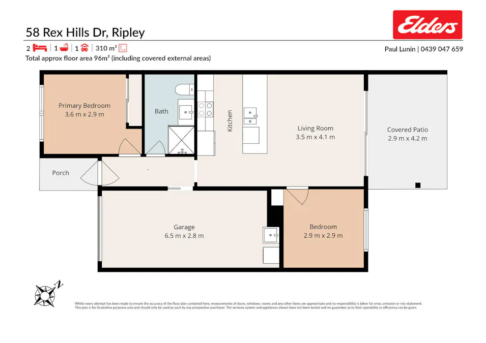 58 Rex Hills Drive, Ripley, QLD, 4306 - Floorplan 1