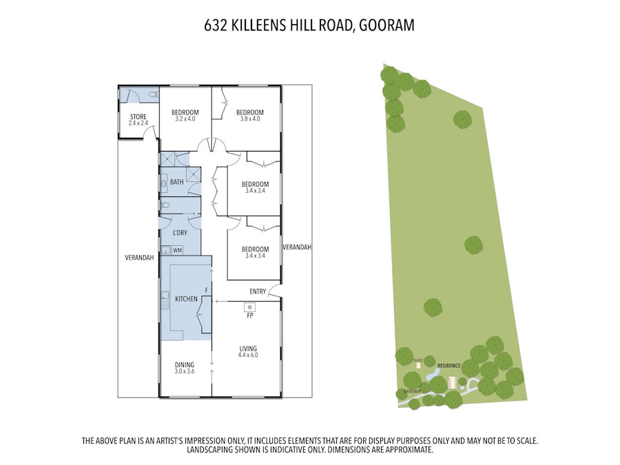 632 Killeens Hill Road, Euroa, VIC, 3666 - Floorplan 1